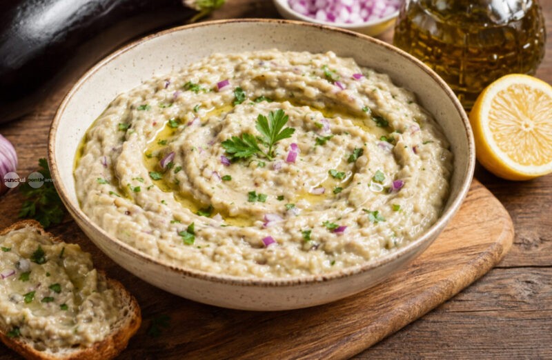 Salată de vinete cu maioneză de post. Rețeta simplă pentru o textură fină și cremoasă