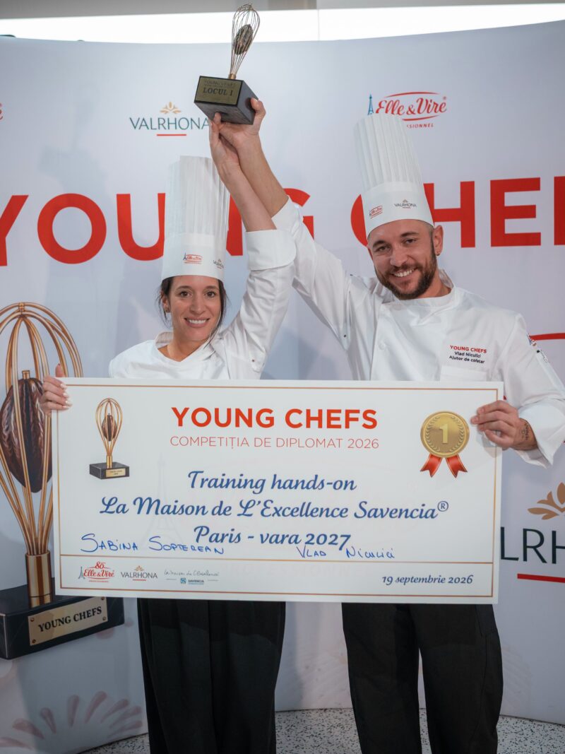 O cofetărie din Târgu Mureș câștigă locul întâi la concursul național Young Chefs