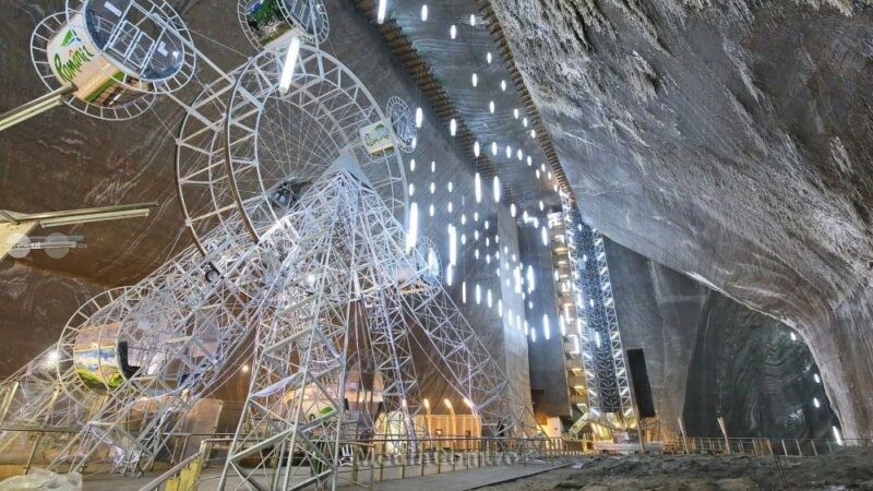 Profitând că la Praid salina rămâne închisă, Salina Turda se extinde cu o nouă mină turistică