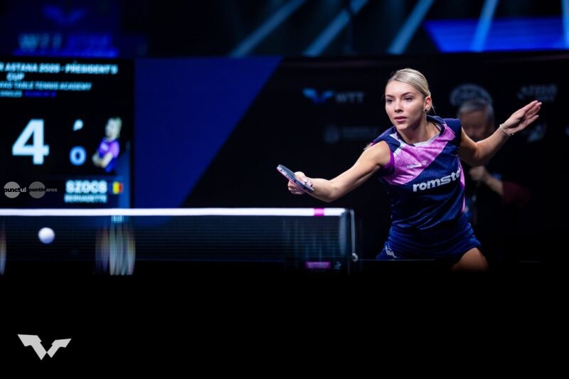 Bernadette Szocs și Eduard Ionescu, în sferturile de finală la China Smash 2026