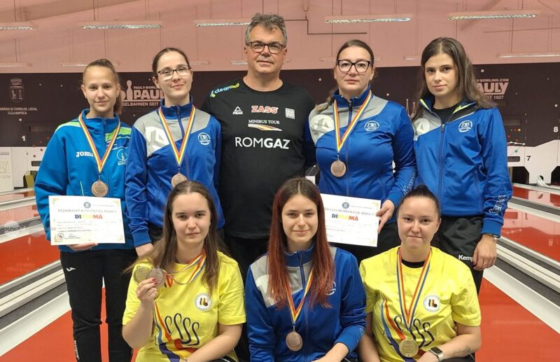 Două titluri naționale pentru CS Electromureș Romgaz Târgu Mureș la Campionatele Naționale de popice