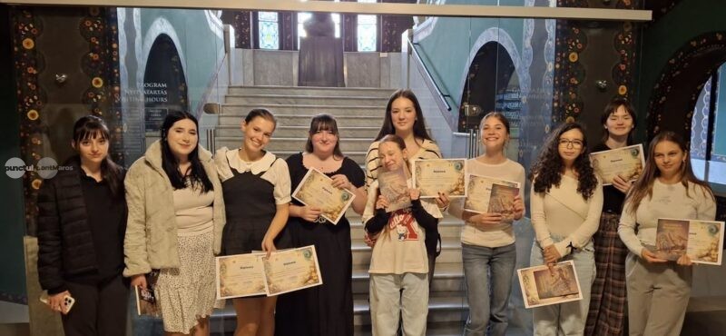 Elevii Colegiului Național de Artă din Târgu Mureș, premiați la concursul județean „Ieșirea de sub cuvânt”