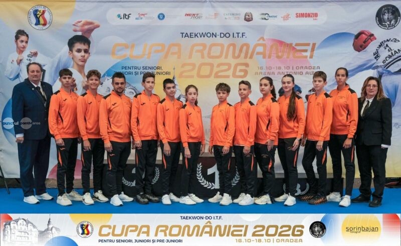 22 de medalii pentru Jaguar Academy Mureș la Cupa României de Taekwon-do ITF