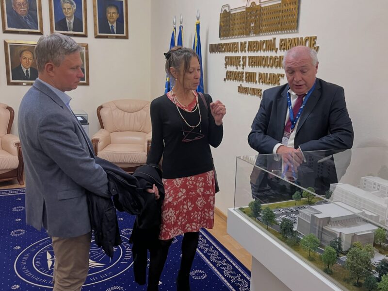 Un nou pas pentru cooperarea universitară franco-română la Târgu Mureș