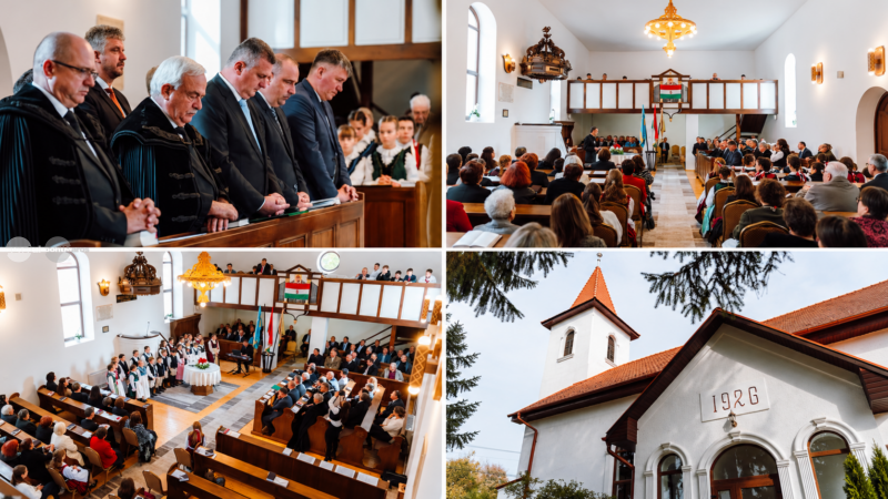 Biserica Reformată din Glodeni a împlinit 100 de ani. Centenarul, marcat printr-o sărbătoare a comunității