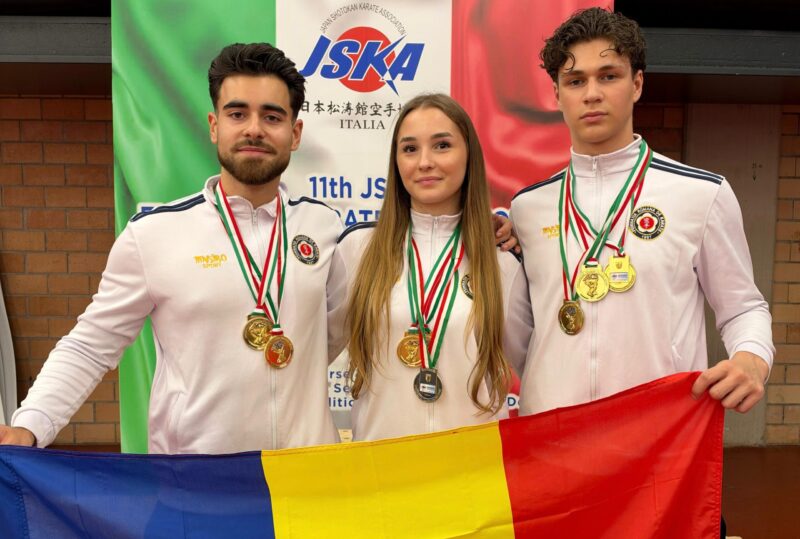 Sportivii CSU Târgu Mureș campioni europeni la Karate Shotokan JSKA