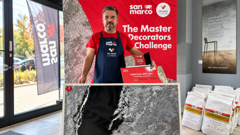 Mureșeanul Stelian Veskan a câștigat The Master Decorators Challenge 2026. Urmează finala mondială din Italia