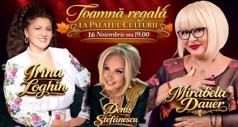 Irina Loghin și Mirabela Dauer revin la Târgu Mureș