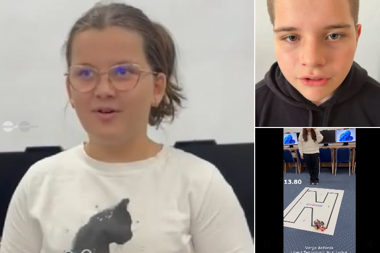 Doi elevi din Luduș s-au calificat la etapa națională a Concursului de Robotică NEXTLAB.TECH
