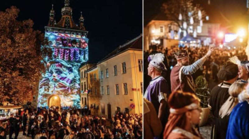 A început a doua ediţie a festivalului ‘Halloween în Cetate’, la Sighişoara