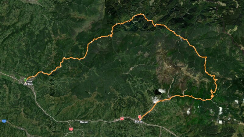 Traseu off-road pentru weekend: 70 de km prin munții Maramureșului, de la Vișeu de Sus la Borșa